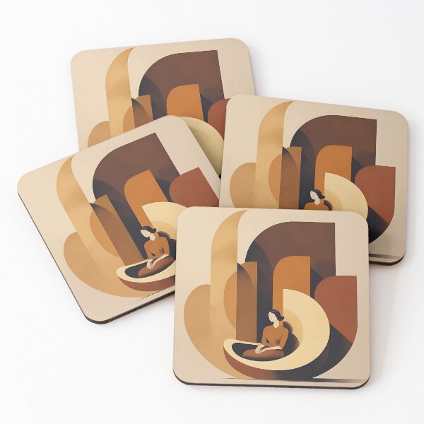 Item preview, Stillness Within Shapes designed and sold by AvasArtistic.