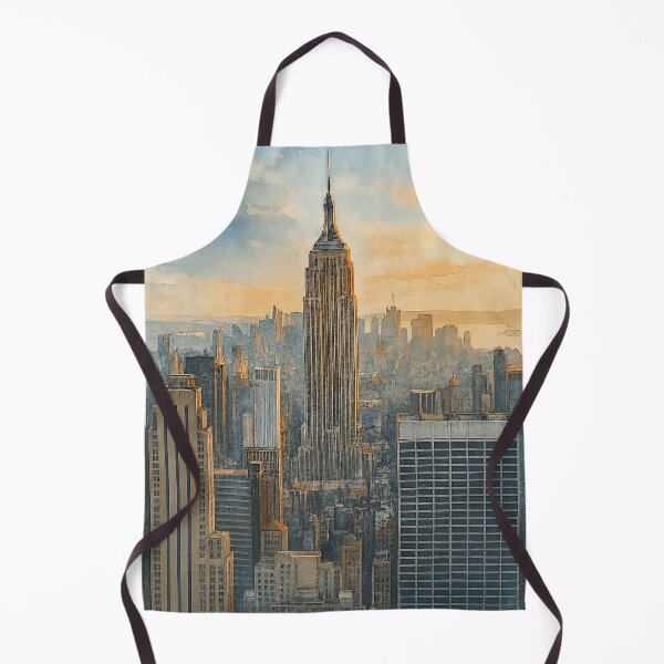 Item preview, New York Skyline Travel Sticker and Poster designed and sold by SusannesArtShop.