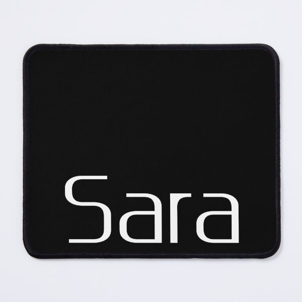 Item preview, Sara – White Arabic Name Art for Dark Background Apparel designed and sold by Simplty.