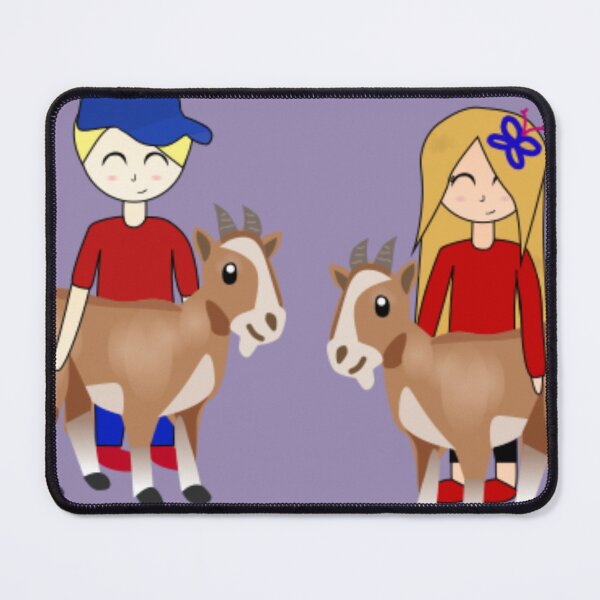 Item preview, Ford and Amanda Elope with the Goats PNG designed and sold by GooglyEyes-.