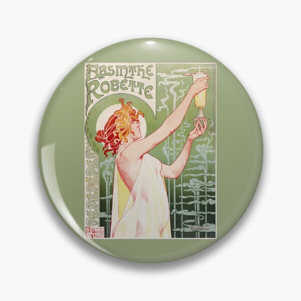 Item preview, Absinthe Robette vintage poster designed and sold by stevepaint.