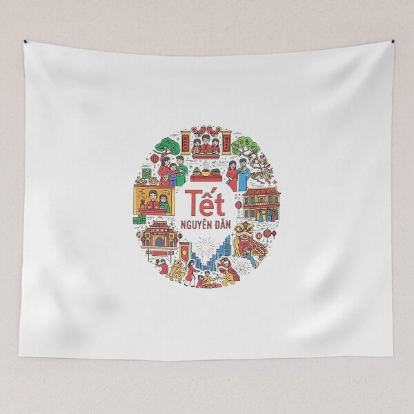 Item preview, Tet Nguyen Dan Festival designed and sold by likbatonboot.