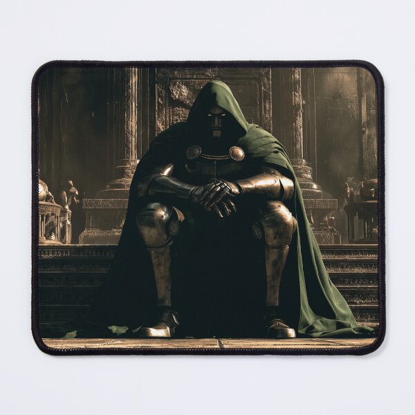 Item preview, Masked lord on gothic throne – dark power designed and sold by LoomisDreams.