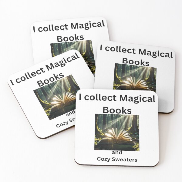 Item preview, I Collect Magical Books and Cozy Sweaters - Cozy Fantasy designed and sold by LawrenceDesigns.