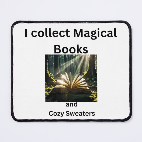 Item preview, I Collect Magical Books and Cozy Sweaters - Cozy Fantasy designed and sold by LawrenceDesigns.