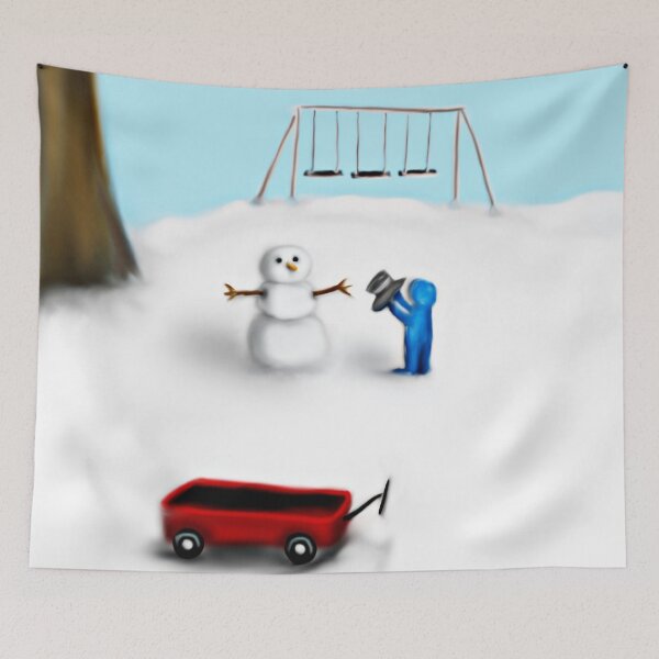 Item preview, Snowman designed and sold by JudyblueArt.