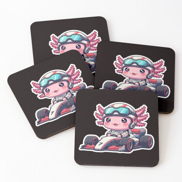 Item preview, Formula 1 Axolotl designed and sold by WickedAxolotls.