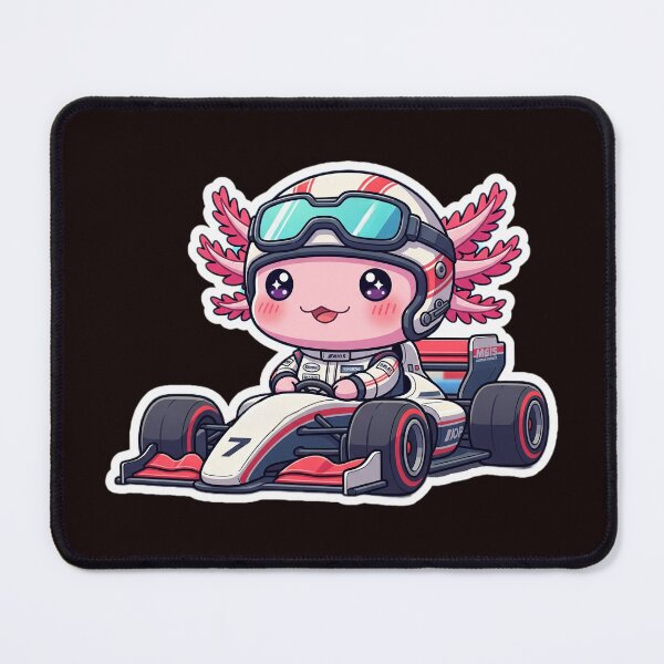 Item preview, Formula 1 Axolotl designed and sold by WickedAxolotls.
