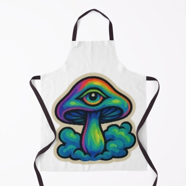 Item preview, Trippy mushroom watching you designed and sold by Couldbebettah.