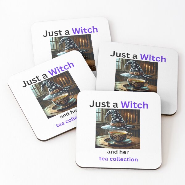 Item preview, Just a Witch and Her Tea Collection - Cozy Fantasy designed and sold by LawrenceDesigns.