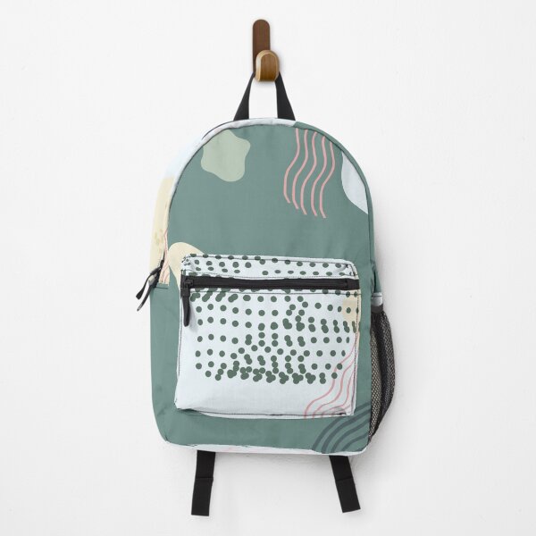 Item preview, botanical composition in pastel green & pink designed and sold by strokes and splashes.