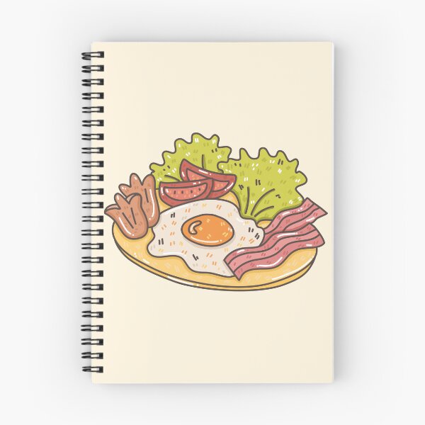 Item preview, Classic American Breakfast illustration  designed and sold by JHomStudio.