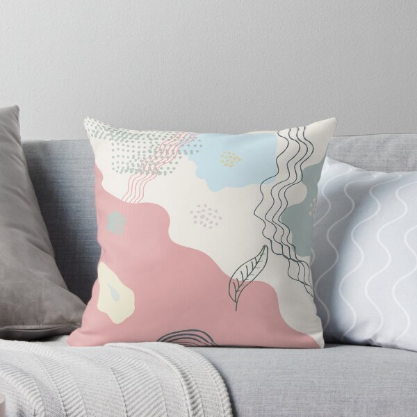 Item preview, Botanical composition in pastel pink designed and sold by strokes and splashes.