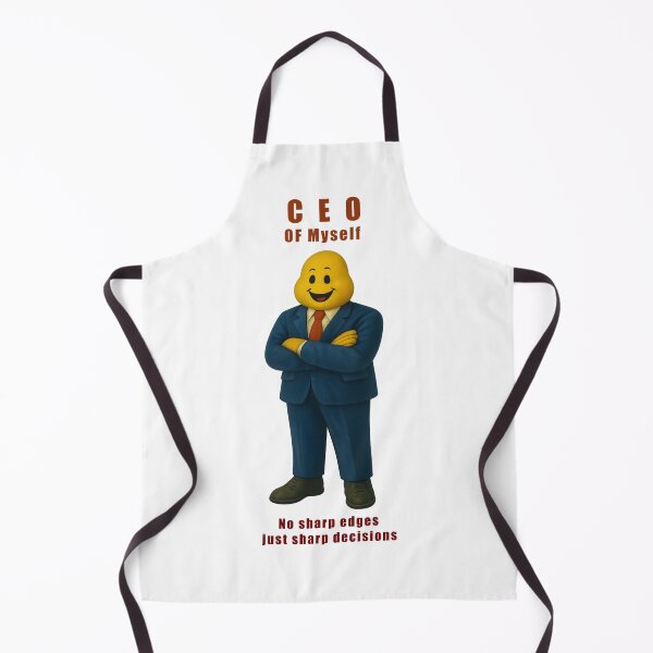 Item preview, CEO of Myself – Confident Cartoon Boss | No Sharp Edges, Just Sharp Decisions designed and sold by Vibe 5tudio.