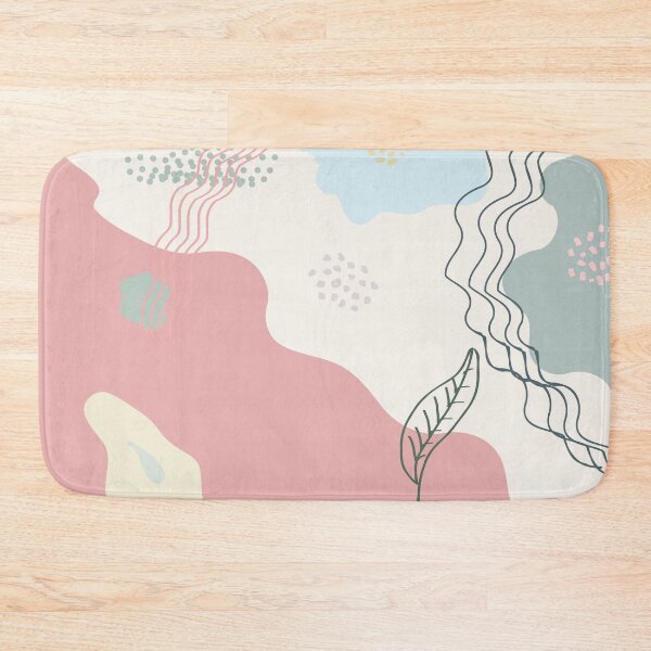 Item preview, Botanical composition in pastel pink designed and sold by strokes and splashes.