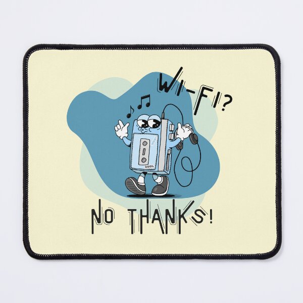 Item preview, Wi-Fi? No thanks! - retro walkman designed and sold by CypisDesign.