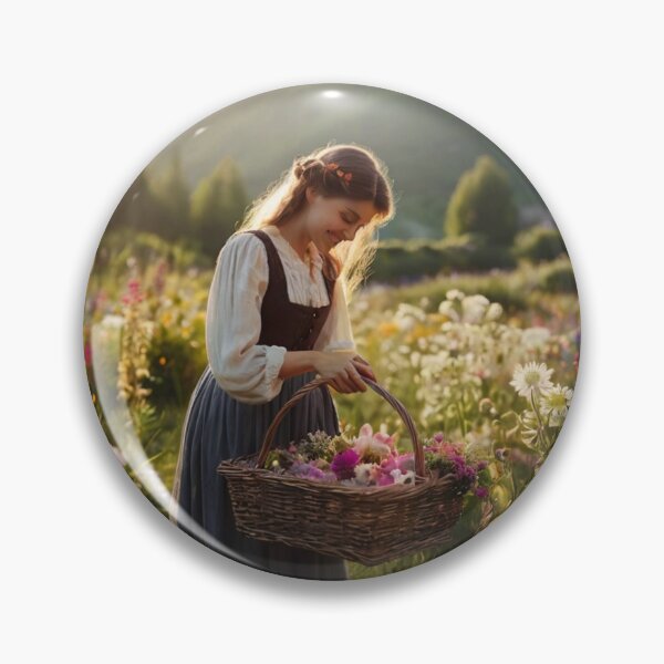 Item preview, Victorian Bloom: A Woman's Stroll Through the Mountain Meadow designed and sold by BlareBlare.