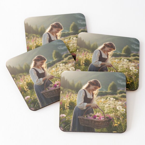 Item preview, Victorian Bloom: A Woman's Stroll Through the Mountain Meadow designed and sold by BlareBlare.