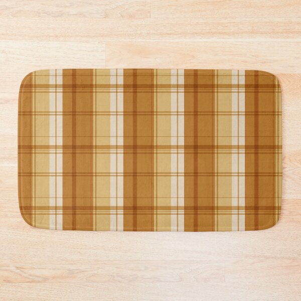 Item preview, Autumn Yellow and Orange Plaid Pattern designed and sold by Kozee.