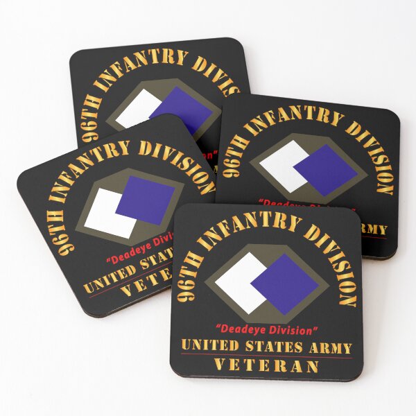 Item preview, Army - SSI - 96th Infantry Division - Deadeye Division - US Army Veteran X 300 designed and sold by Military Insignia Products.