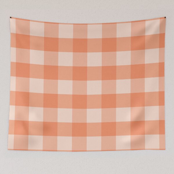 Item preview, Summer Orange Gingham designed and sold by Kozee.