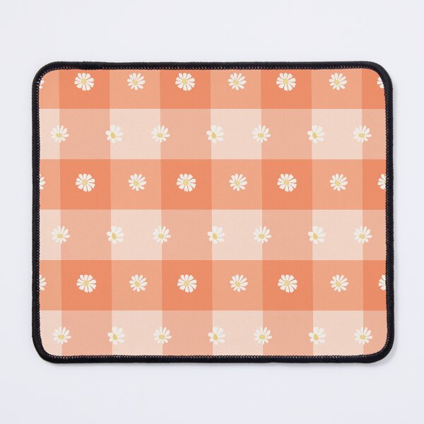 Item preview, Summer Orange Gingham and Daisy designed and sold by Kozee.