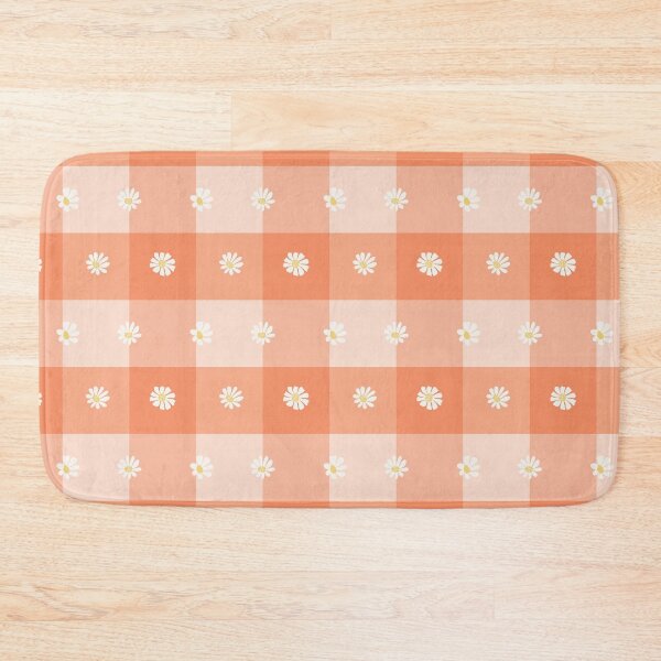 Item preview, Summer Orange Gingham and Daisy designed and sold by Kozee.