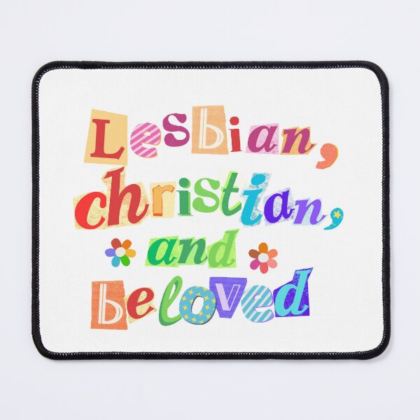 Item preview, Lesbian, Christian and Beloved designed and sold by Thriladien.