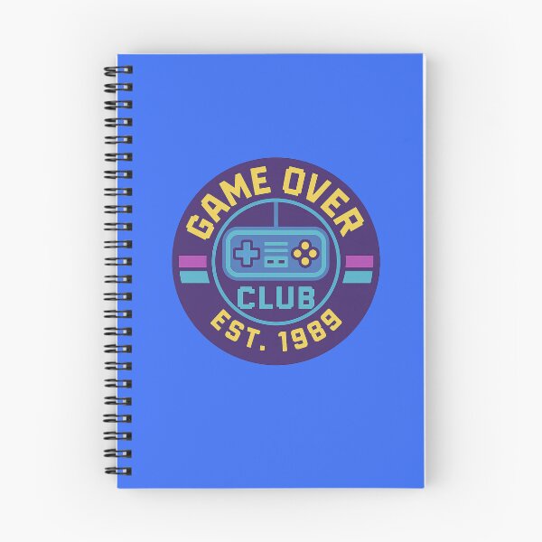 Item preview, Game Over Club – Retro Gamer Design in Vintage Arcade Style designed and sold by Lunaria Arts.