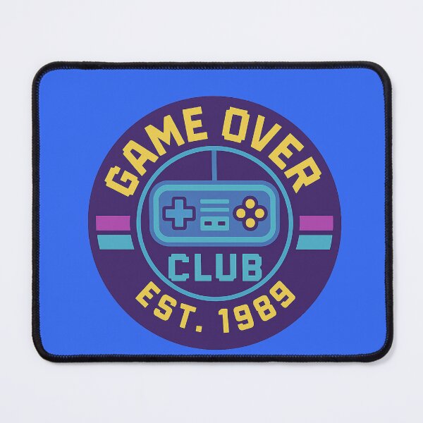 Item preview, Game Over Club – Retro Gamer Design in Vintage Arcade Style designed and sold by Lunaria Arts.