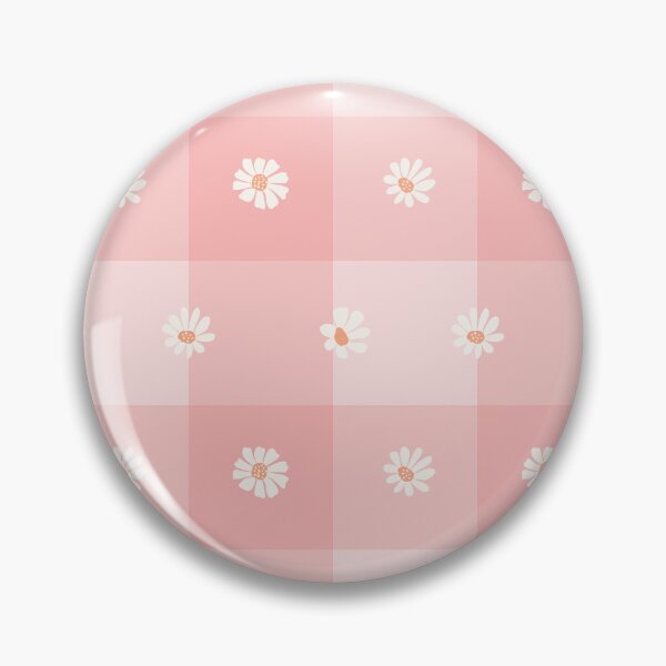 Item preview, Summer Pink Gingham and Daisy Flowers designed and sold by Kozee.