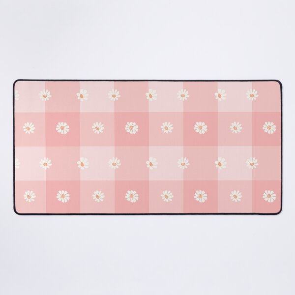 Item preview, Summer Pink Gingham and Daisy Flowers designed and sold by Kozee.