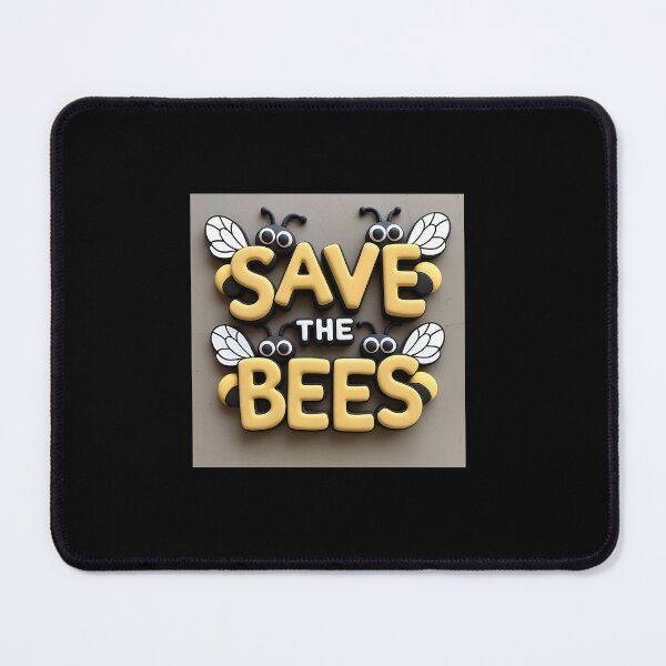 Item preview, Save the Bees – Cute Eco-Friendly Bee Awareness Design designed and sold by joshuayule.