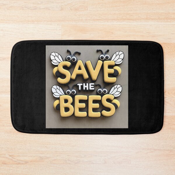 Item preview, Save the Bees – Cute Eco-Friendly Bee Awareness Design designed and sold by joshuayule.