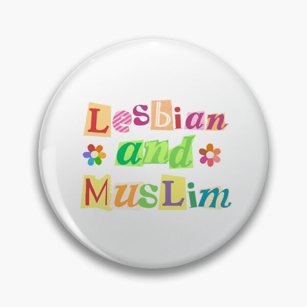 Item preview, Lesbian and Muslim designed and sold by Thriladien.