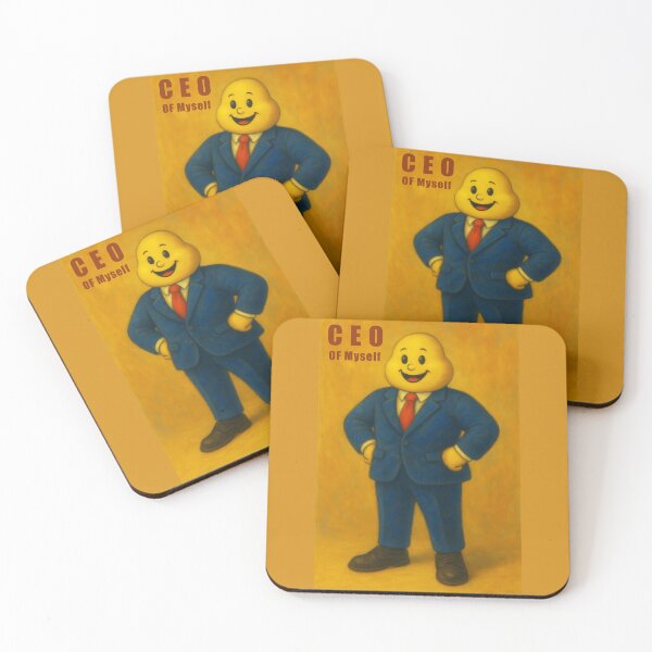 Item preview, CEO of Myself – Confident Cartoon Boss Art designed and sold by Vibe 5tudio.