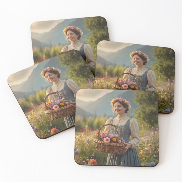 Item preview, Whispers of Nature: A Victorian Lady Among Wildflowers designed and sold by BlareBlare.