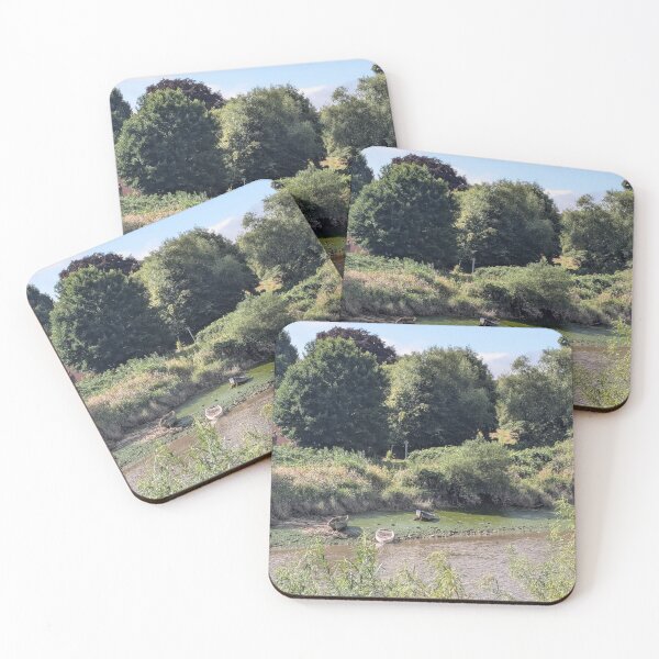 Item preview, Boats near Chester Castle designed and sold by ShadrickW.