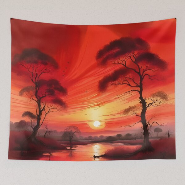 Item preview,  Beautiful Red Sunset designed and sold by Lightworker11.
