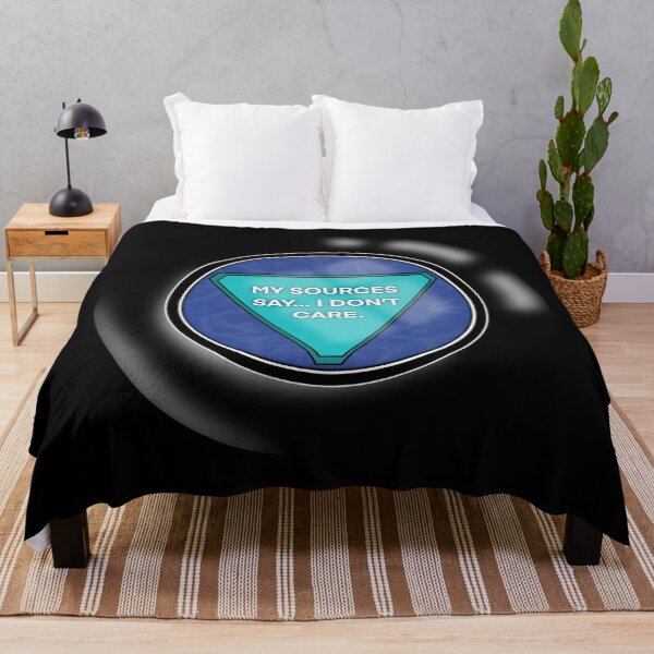 Item preview, Magic 8 Ball — My Sources Say...I Don’t Care. designed and sold by Brett Winn Art.
