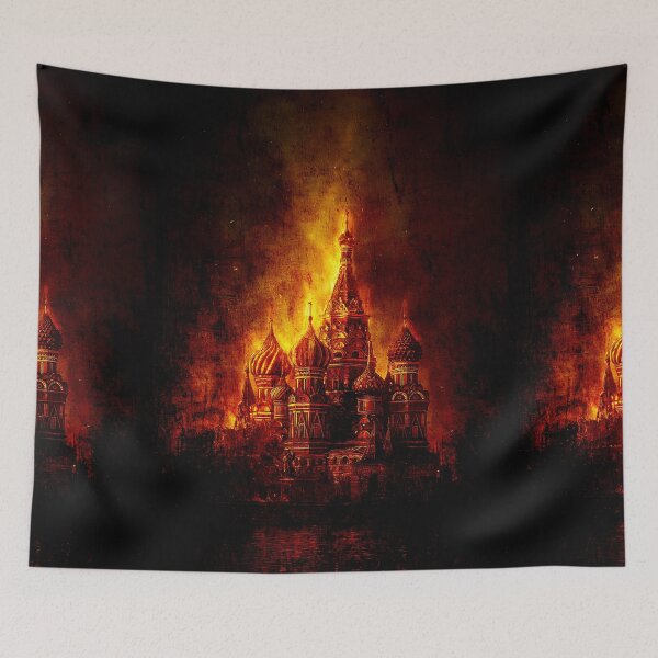 Item preview, moscow in fire russia designed and sold by NBazilenco.