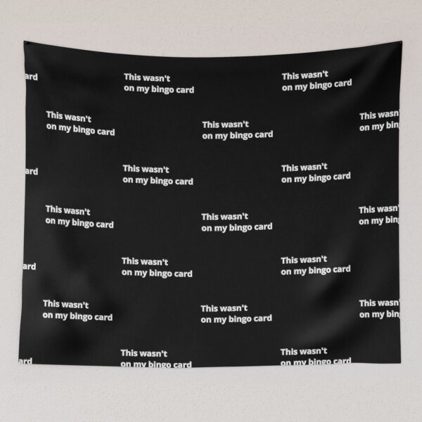Item preview, This wasn't on my bingo card designed and sold by Agu210.