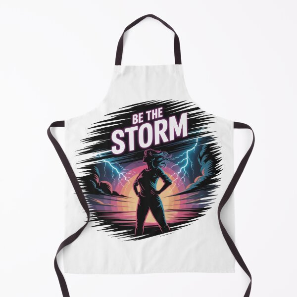 Item preview, Be The Storm – Bold Empowerment Quote T-Shirt designed and sold by KostekArtShop.