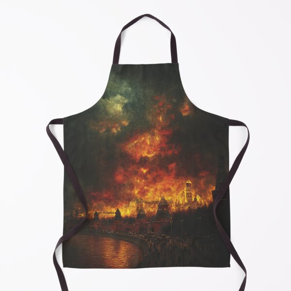 Item preview, moscow kremlin in fire russia designed and sold by NBazilenco.