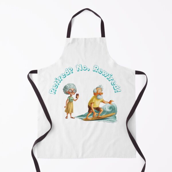 Item preview, Seniors embracing a vibrant lifestyle while surfing and enjoying technology at the beach designed and sold by Ms. Iryna.