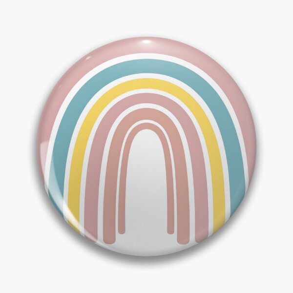 Item preview, Pastel Rainbow with Three Soft Color Bands – Minimal Cute Design designed and sold by PrintCreations9.