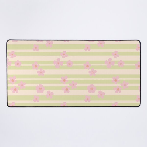 Item preview, Patrón de flor de cerezo y línea verde horizontal designed and sold by Kozee.