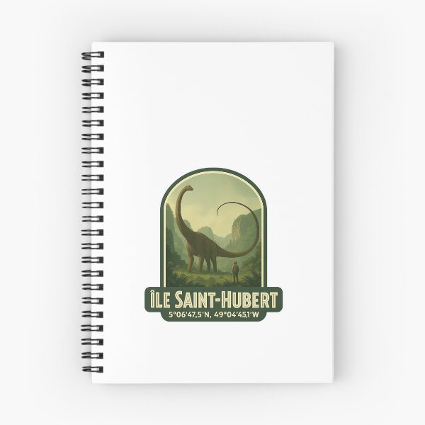 Item preview, Ile Saint-Hubert - Titanosaurus Encounter Badge designed and sold by CorgieCreative.