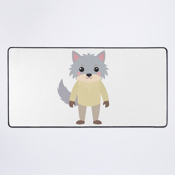 Item preview, Pastel Fluffy Werewolf – Cute Fantasy Creature Illustration designed and sold by PrintCreations9.