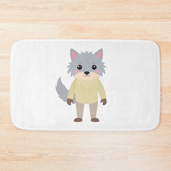 Item preview, Pastel Fluffy Werewolf – Cute Fantasy Creature Illustration designed and sold by PrintCreations9.